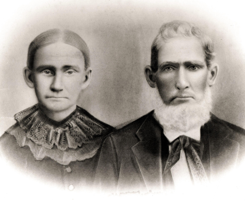 Amanda Rainwater and husband, Solomon Rainwater Oliphant